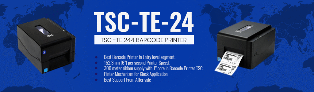 tsc te 244 thermal transfer barcode printer