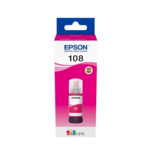 epson 108 ecotank magenta ink bottle (70 ml)