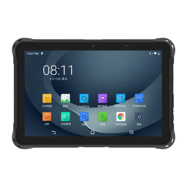 urovo p8100p rugged industrial tablet android 10 power