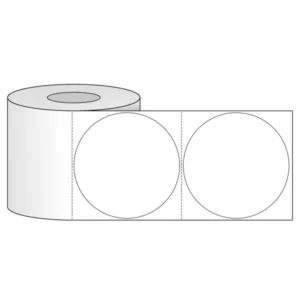 round thermal sticker labels 10cm for branding, packaging & promotional labeling