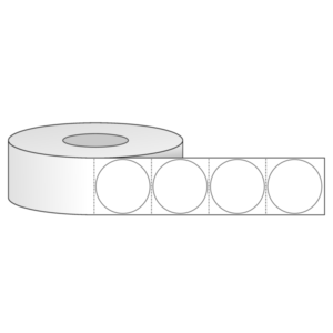Round Thermal Sticker Labels